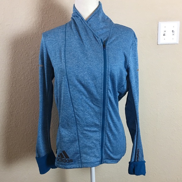 adidas Jackets & Blazers - Adidas Fleece Lined Running Zip Up Jacket
